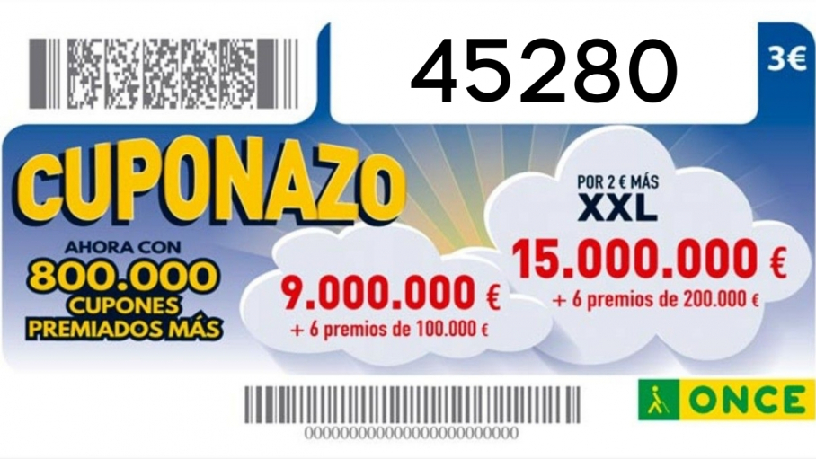 El "Cuponazo" de la ONCE reparte 200.000 euros en Almaraz Canal